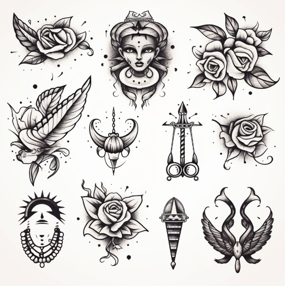 Details more than 74 black and grey traditional tattoos best  ineteachers