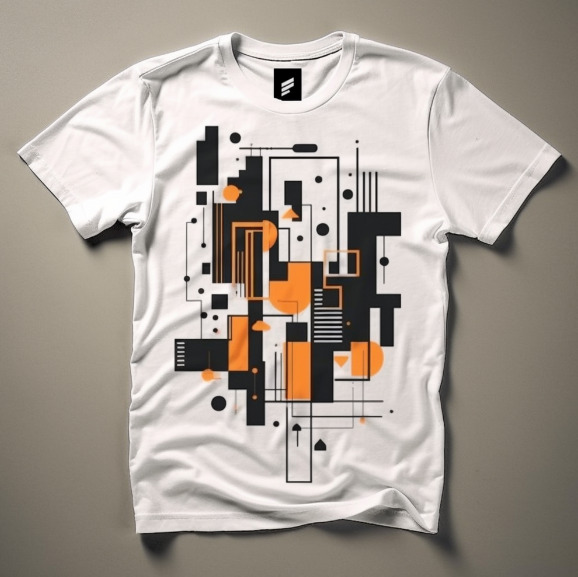 A t-shirt design minimal but creative