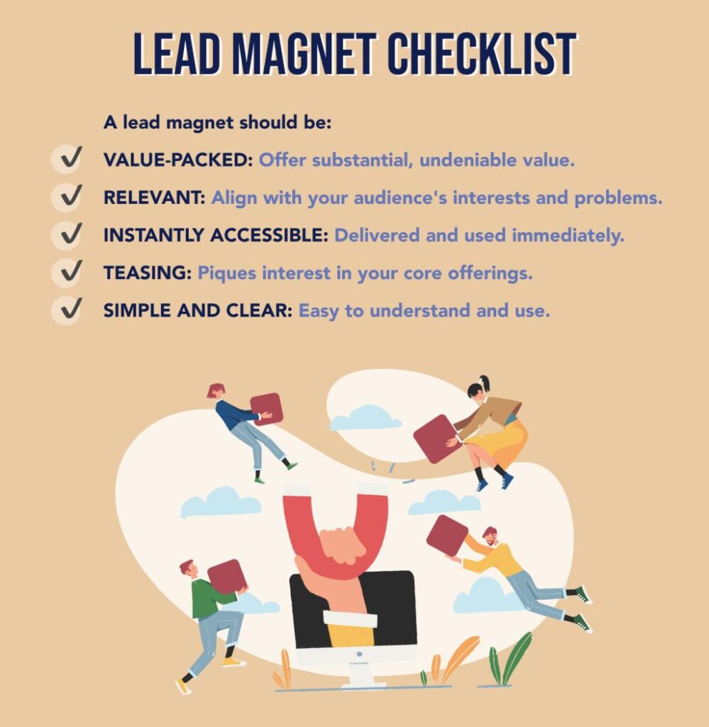 lead magnet checklist